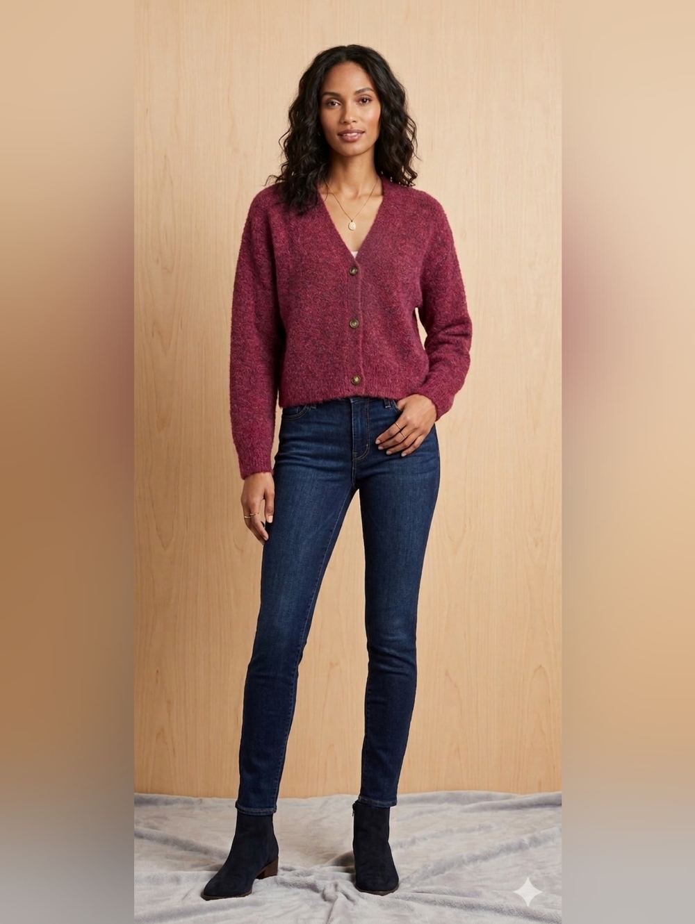 NWT LUCKY BRAND Textured Cardigan, Size XS